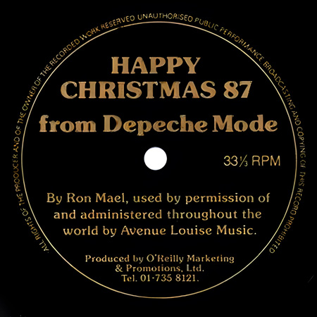 HAPPY CHRISTMAS 87 from Depeche Mode